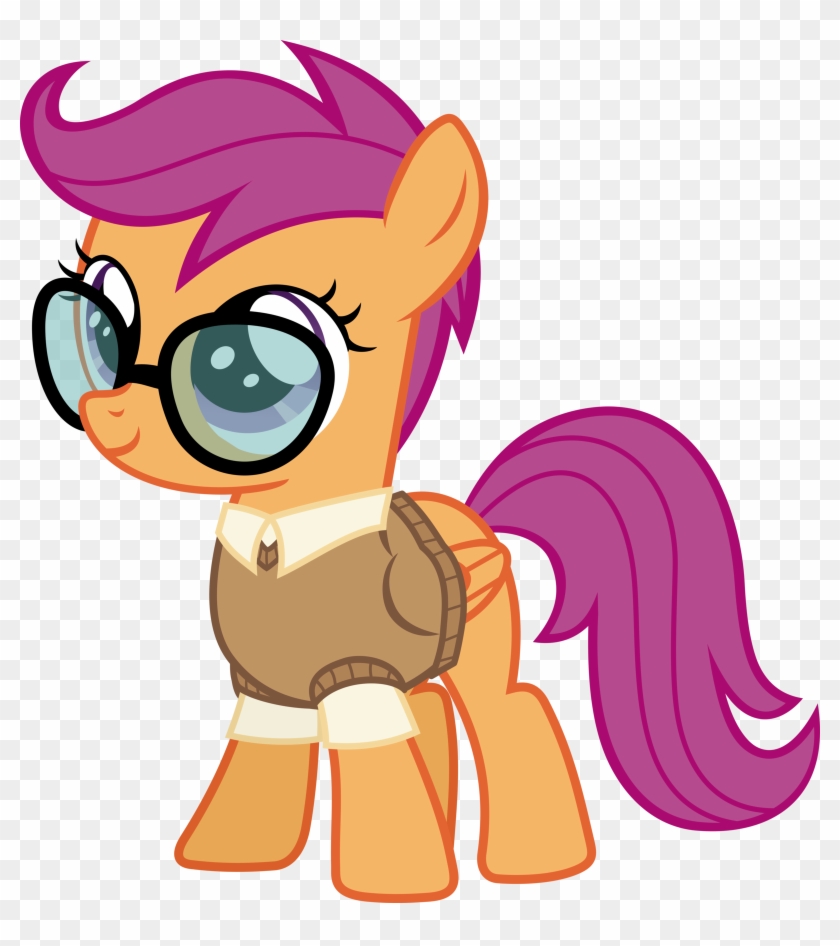 Nerdy Scootaloo By Magister39 Nerdy Scootaloo By Magister39 - My Little Pony: Friendship Is Magic #602181