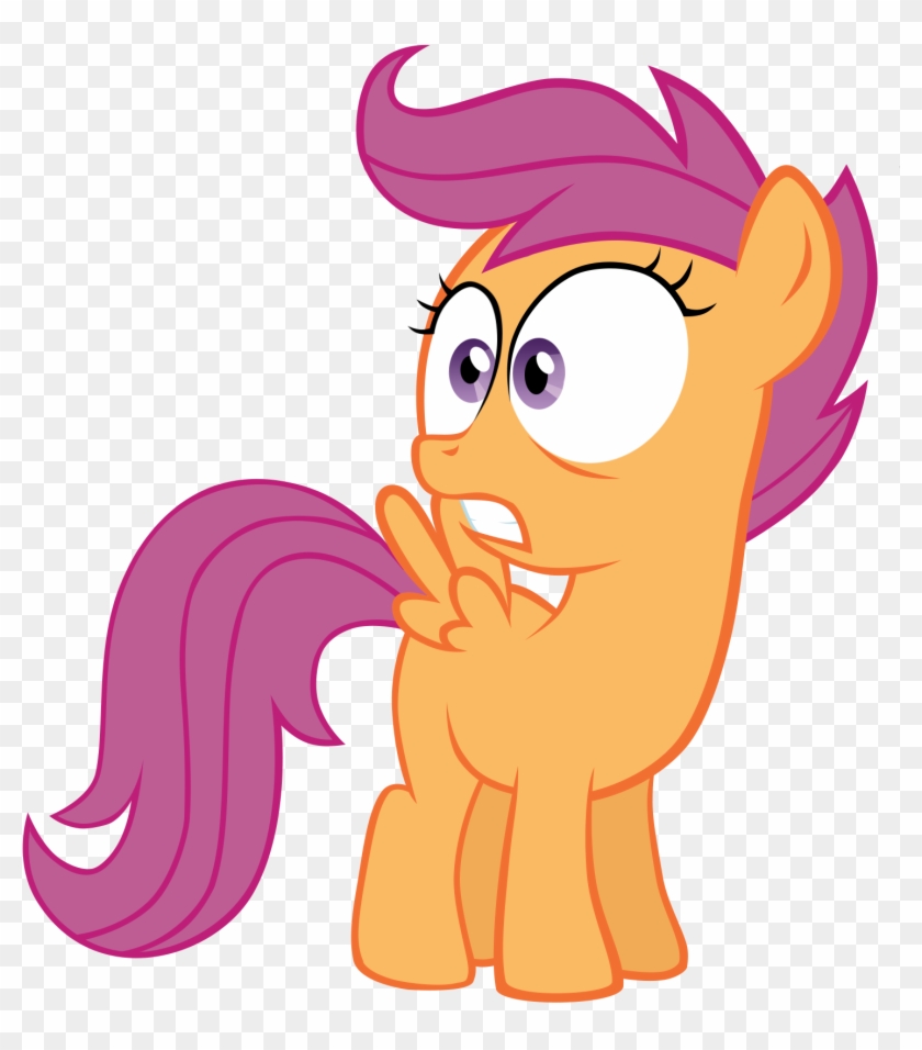 Ekkitathefilly Scootaloo Doesn't Wanna Go In The Forest - Scootaloo Scared #602185