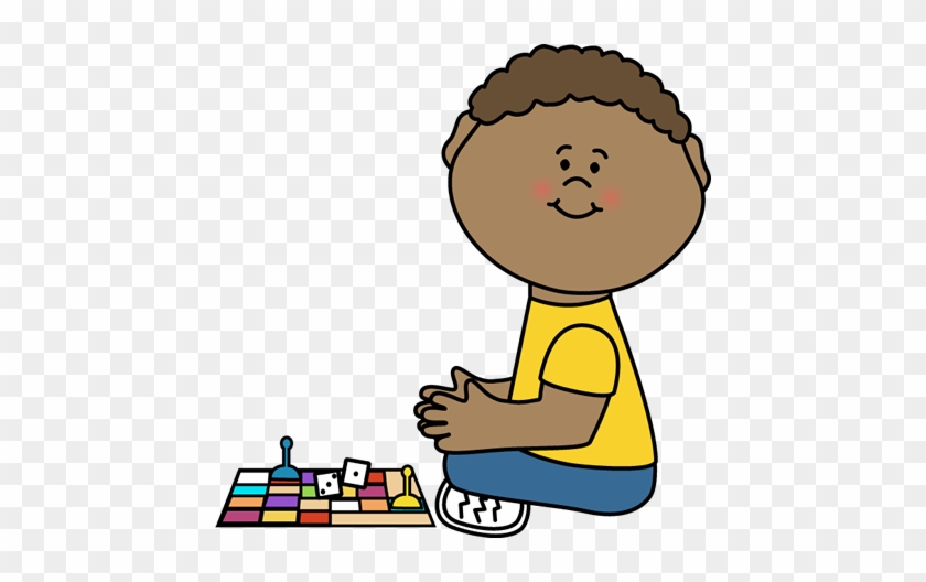 Kid With Board Game Clip Art - Pbs Kids #602205