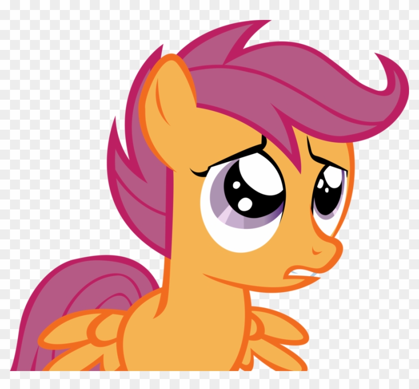 Confused Scootaloo By Rainbowcrab - Imagens De My Little Pony #602219