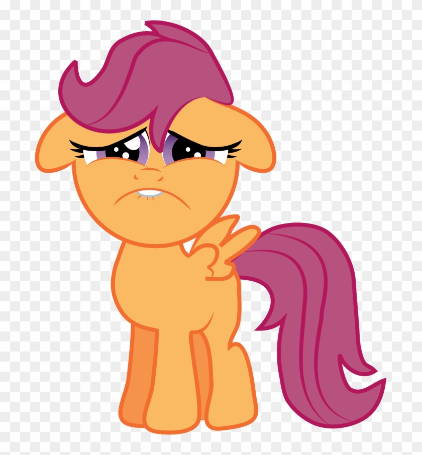 Sad Faced Scootaloo By Creshosk - My Little Pony Scootaloo Crying Gif #602223