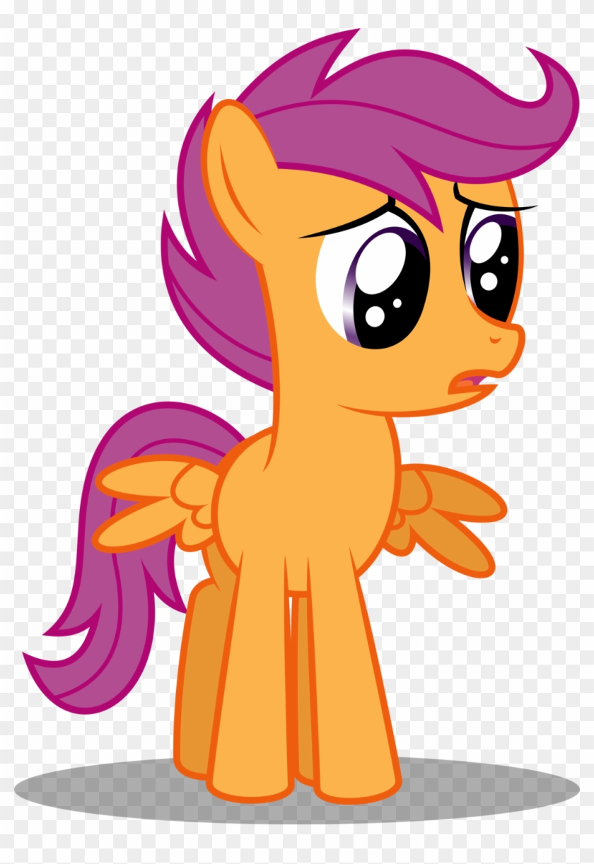 Sad Scootaloo By Soren The Owl - Babs Seed Cutie Mark #602236