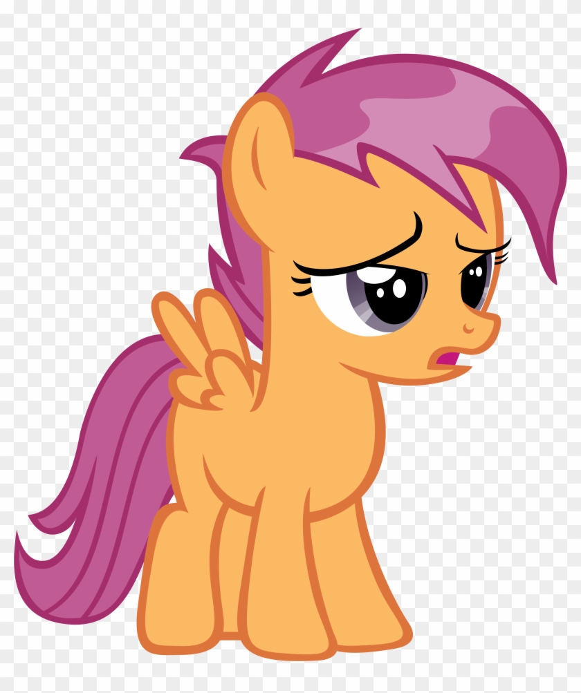 Wet Mane Scootaloo - Wet Mane Mlp Scootaloo #602259