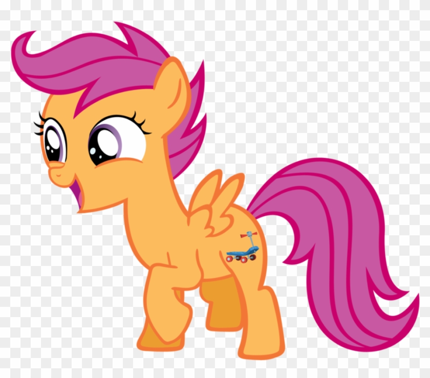 Scootaloo Custom Cutie Mark By Thebosscamacho - Magic Cutie Mark Crusaders #602258