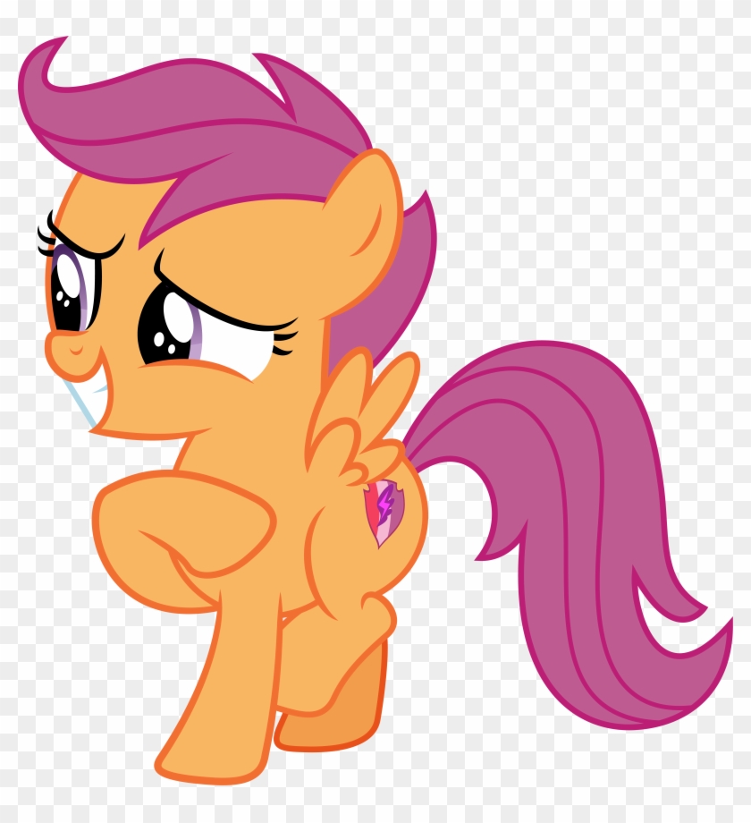 Scootaloo Pony Rainbow Dash Applejack Sweetie Belle - Scootaloo #602263