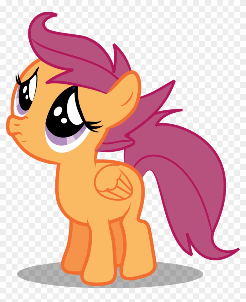 Sad Eyed Scootaloo By Creshosk Sad Eyed Scootaloo By - Rainbow Dash Cutie Mark #602270