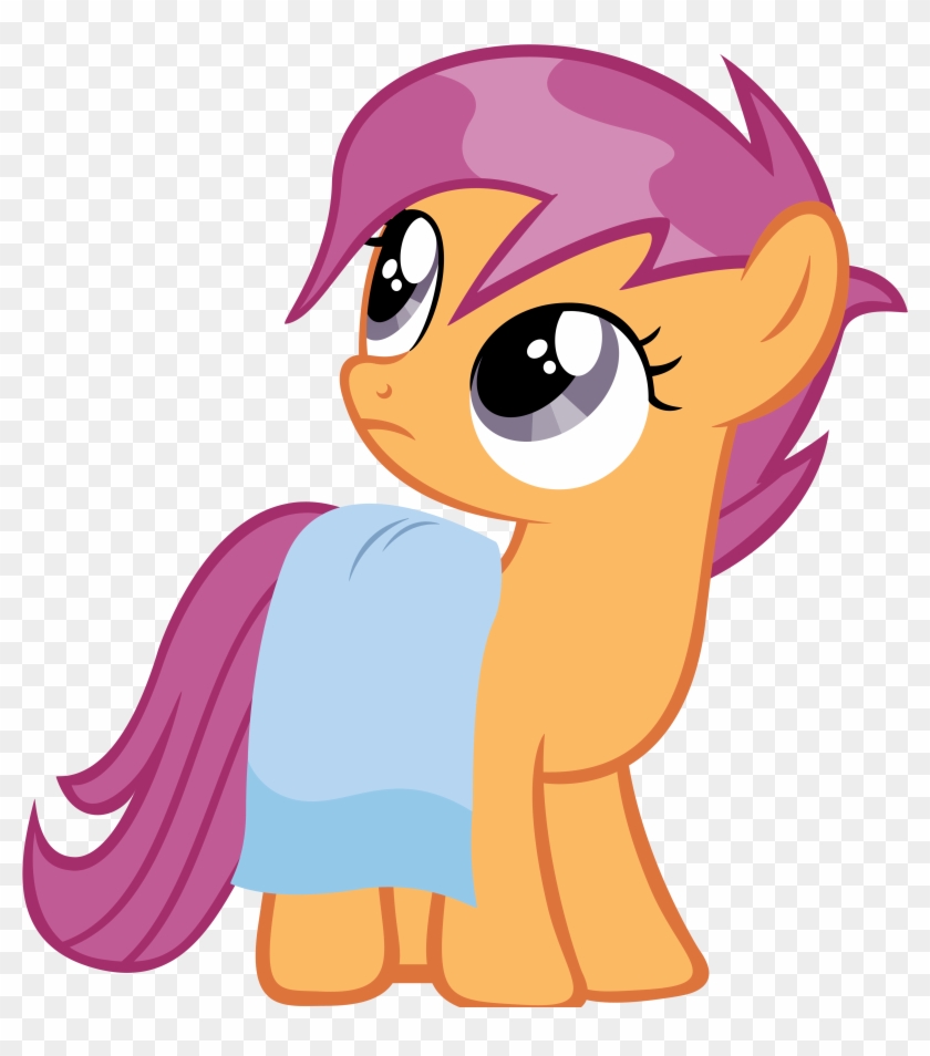 Wet Mane Scootaloo - Scootaloo Is Guy #602278