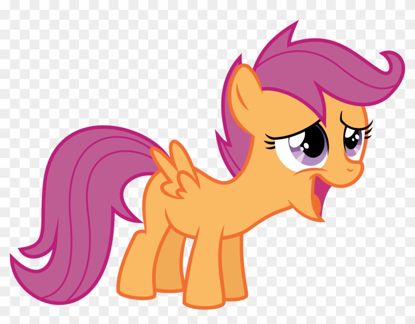 Scootaloo By Spier17 Scootaloo By Spier17 - Mlp Base Ms Paint Scootaloo #602301