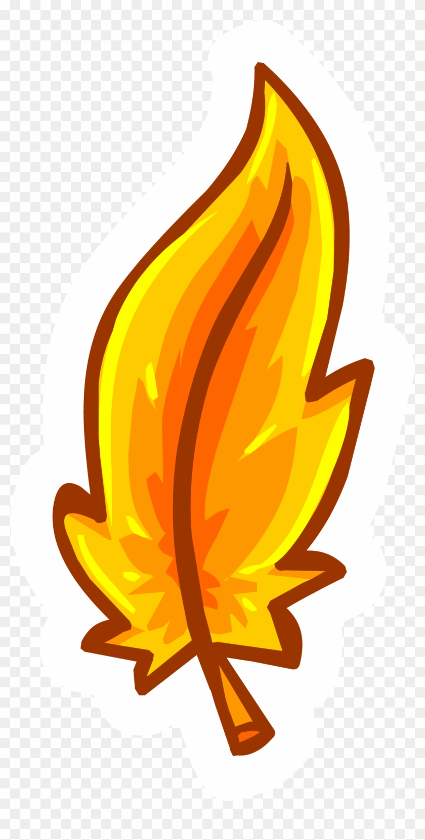Feather Pin - Club Penguin Pin #602309