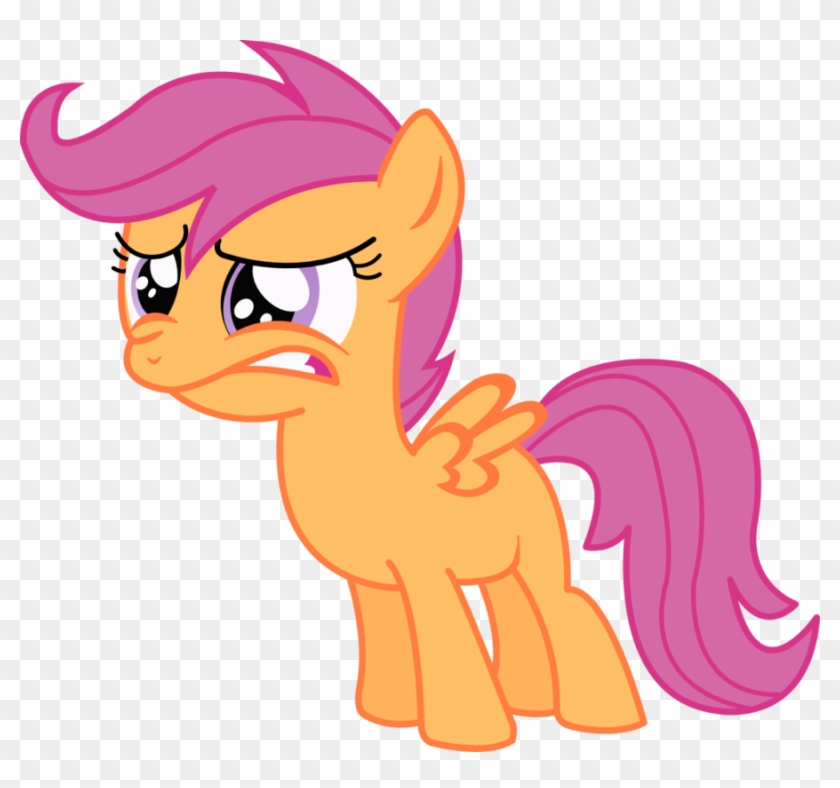 Scootaloo Do Not Want Vector By Herrmyrddin On Deviantart - Imagenes De Scootalo Gif #602336