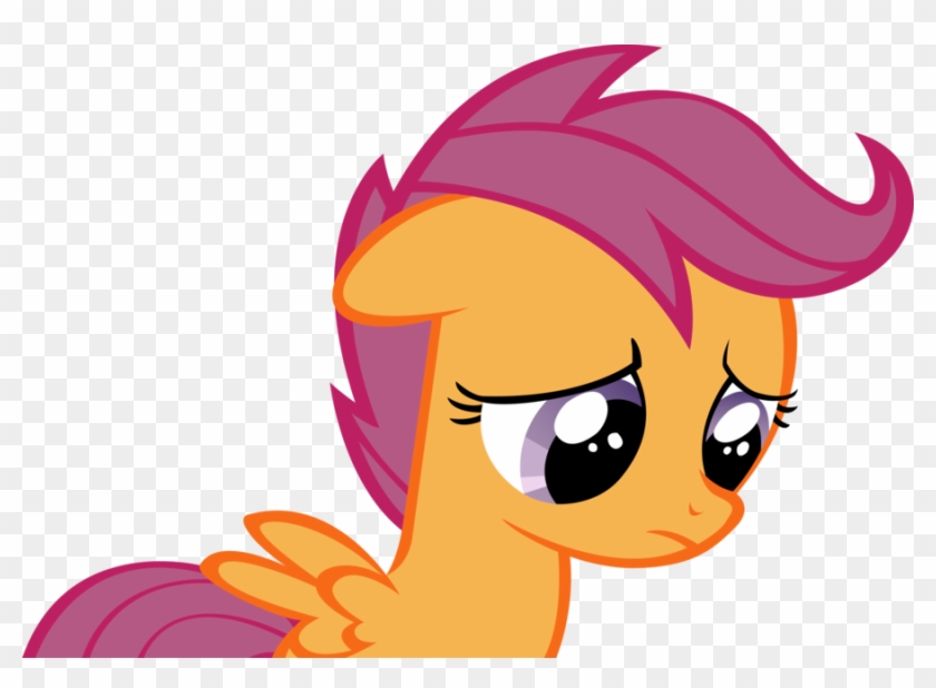 Sad Scootaloo By Rainbowcrab - Scootaloo Friendship Is Magic #602338