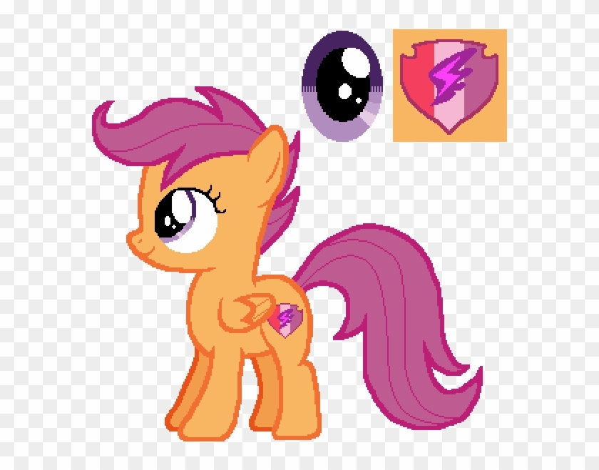 Scootaloo - Mlp Scootaloo Color Guide #602345