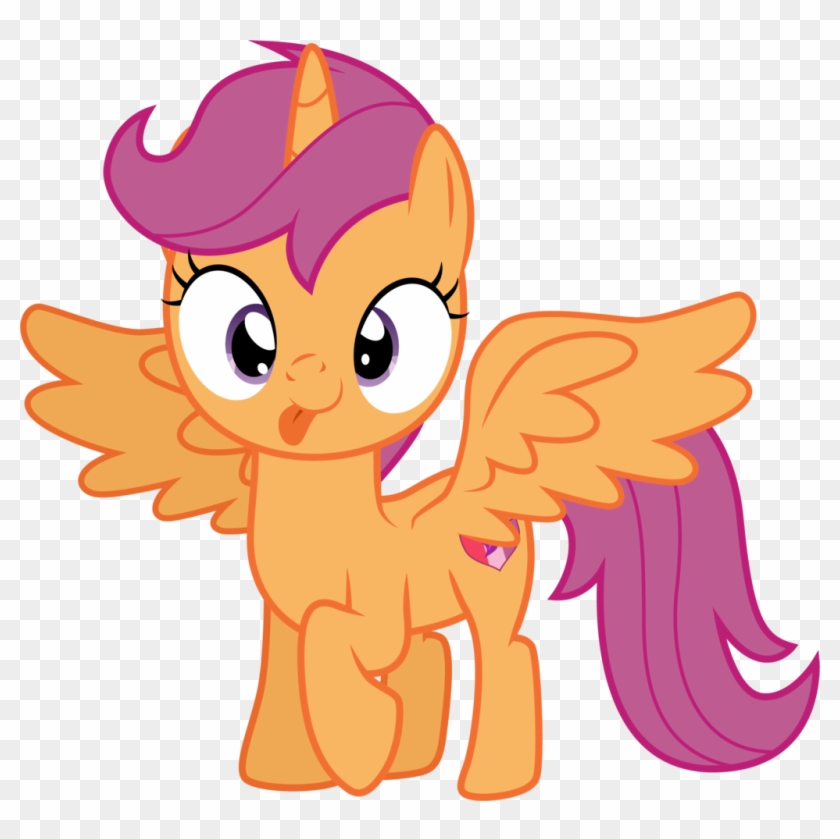 Alicorn Scootaloo By Cloudyglow Alicorn Scootaloo By - My Little Pony Scootaloo #602358