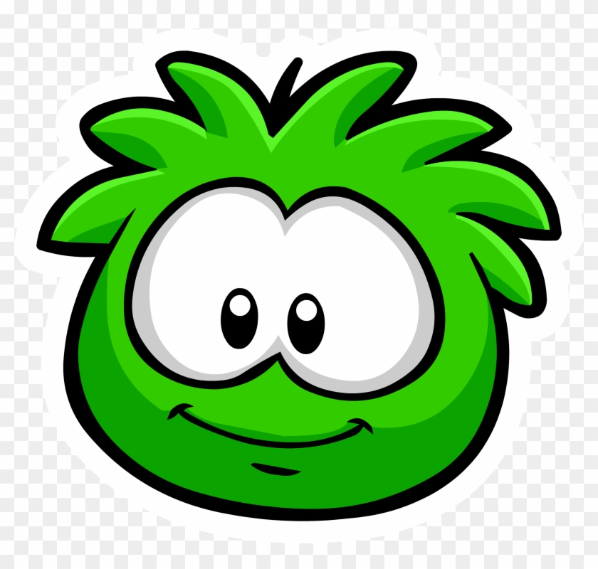 Green Puffle Pin - Club Penguin Green Puffle #602393