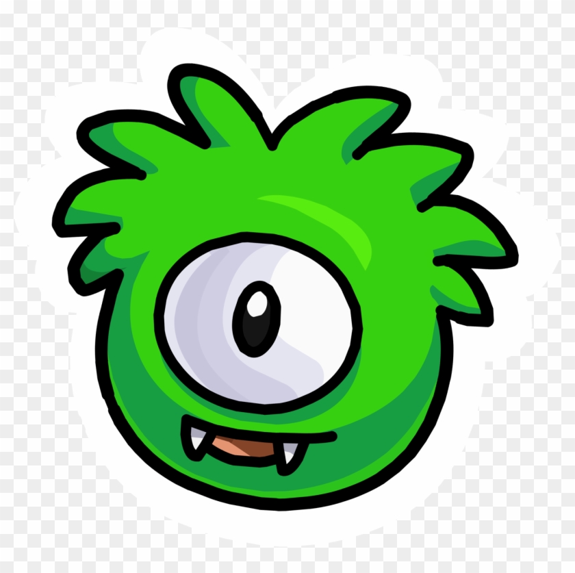 One Eyed Puffle Pin - Gif De Club Penguin Pufless #602402