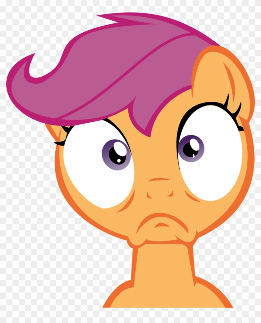 Scootaloo Is Scared By Supermanxdlolol Scootaloo Is - Scootaloo Scared #602404