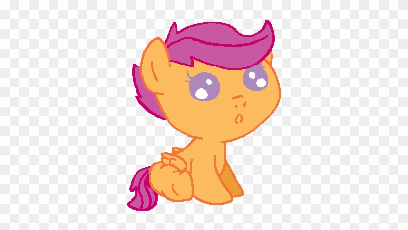 Baby Scootaloo By Canineenthusiast - My Little Pony Scootaloo Baby #602409