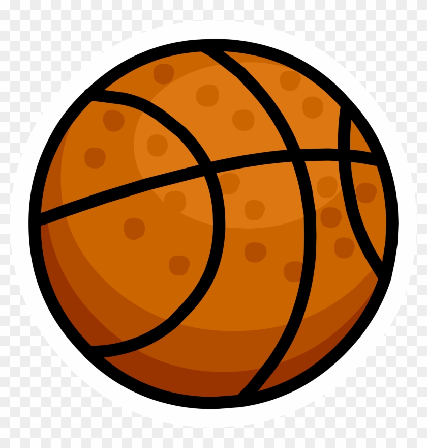 Basketball Pin - Basketball Png #602424
