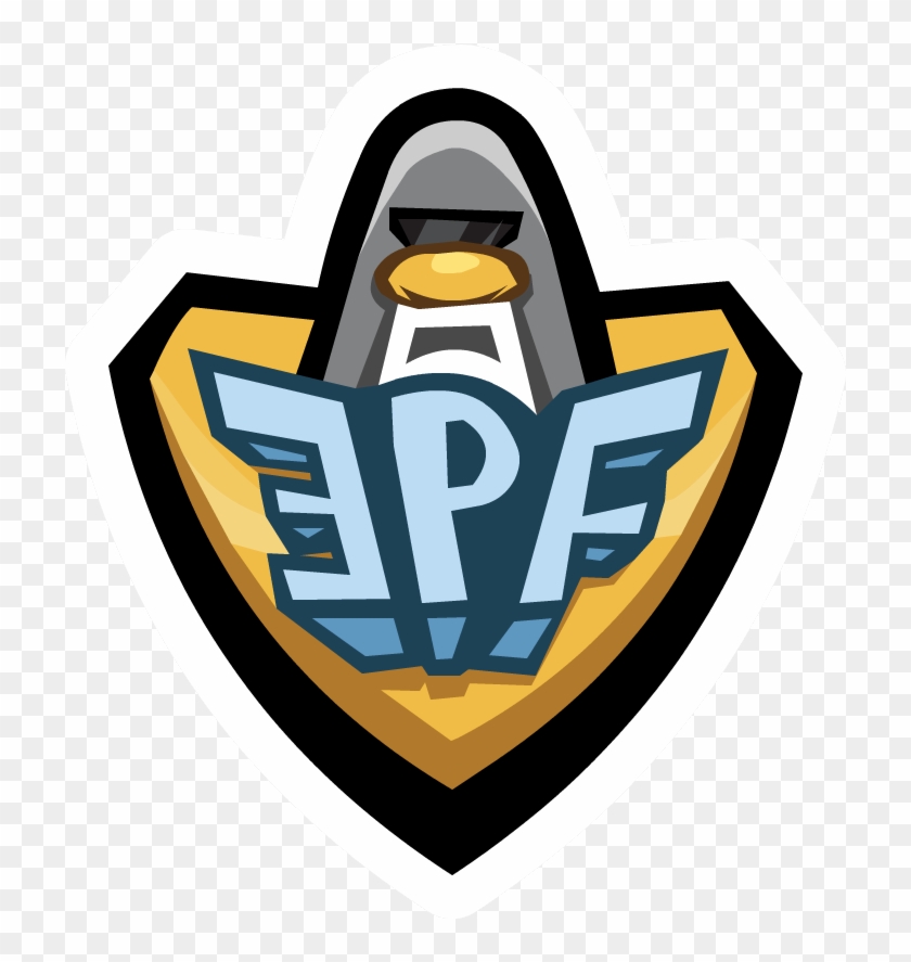 Epf Badge Pin - Club Penguin: Elite Penguin Force #602463