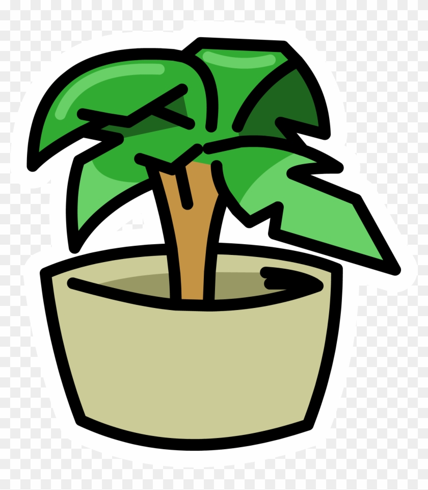 Plant Pin - Club Penguin Plant Pin #602519