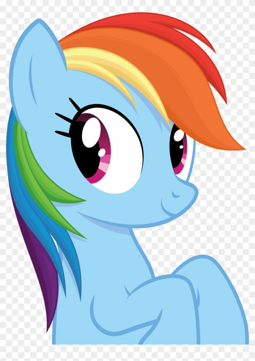 Rainbow Dash's Pretty Mane By Roliga - My Little Pony Rainbow Dash Cara #602596
