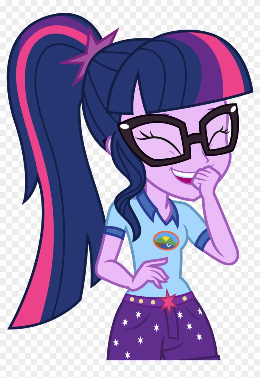 Charmed Chuckling By Sketchmcreations Vector - Mlp Eg Sci Twi #602618