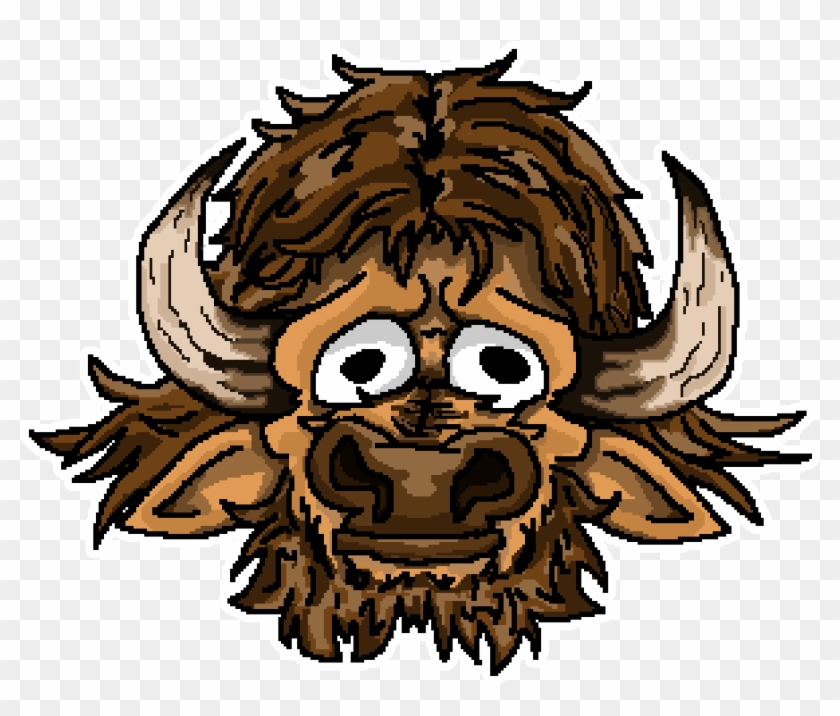 [oc] I Made Pixel Art Of A Tauren From Wow - Illustration #602623