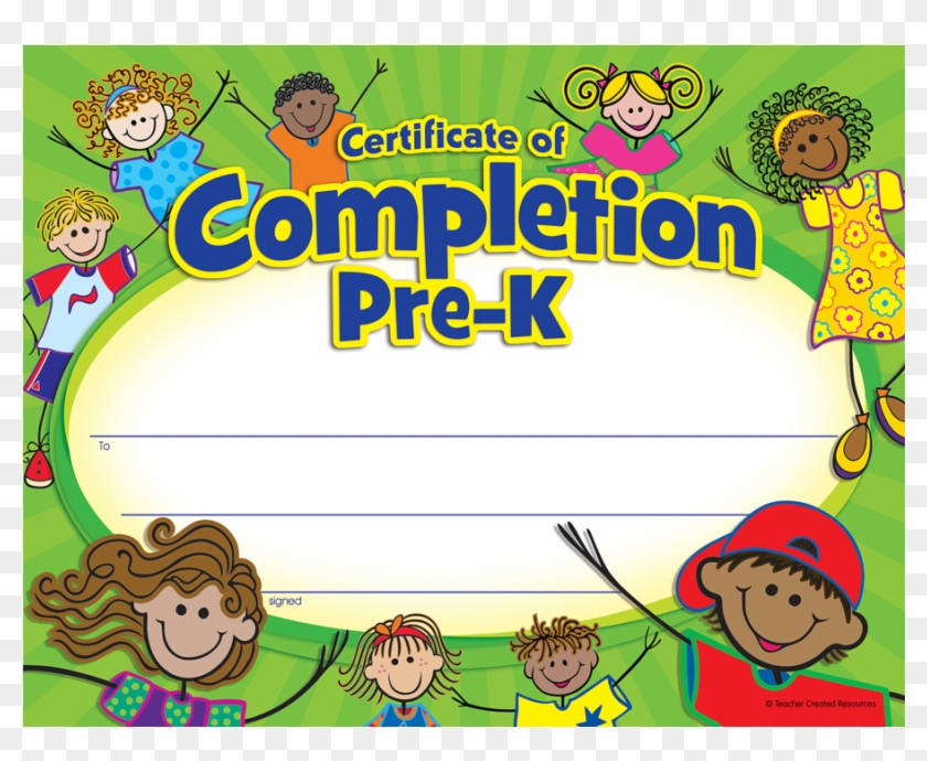 Free Pre K Certificate Printable