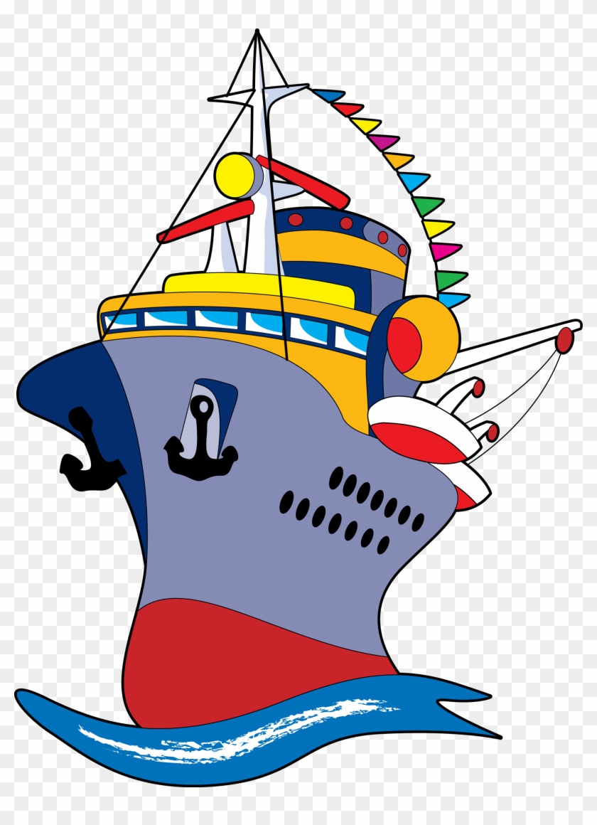 Free Cruise Ship Clip Art Png - Super Trains, Cars, Boats, Trucks, And Airplanes Coloring #602714
