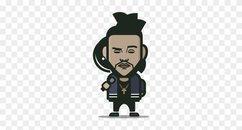 Loogmoji Of The Weeknd - Canvas Print #602716