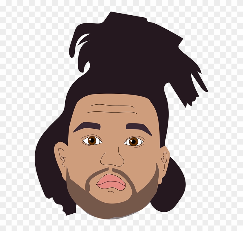 The Weeknd Is Calling His New Al Starboy But We Only - Weeknd Cartoon Face #602734