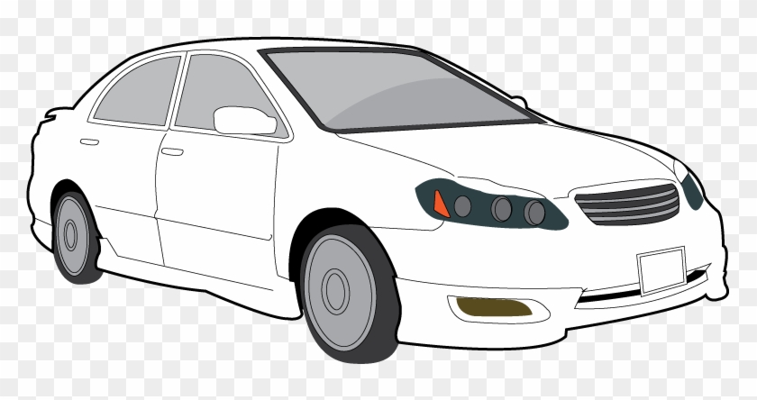 Car Clipart - Clip Art White Car #603042