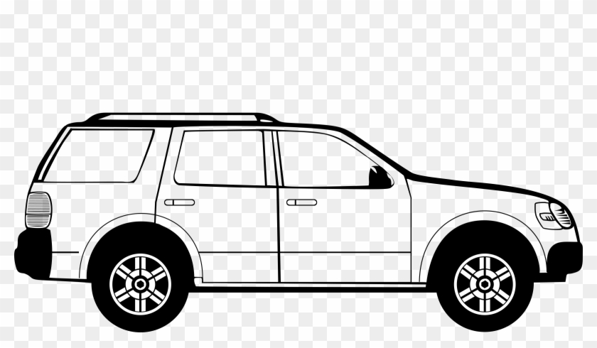 Vehicle Clipart Big Car - Sport Utility Vehicle #603049