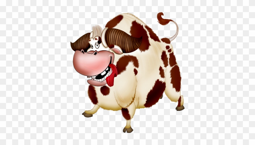 Farm Animals Clipart Funny Cow - Cattle #603196