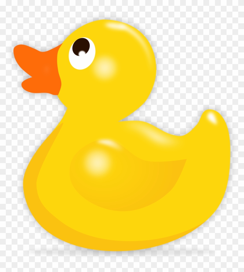 Baby Shower Rubber Duck Clip Art Download - Rubber Duck Png Clipart #603198