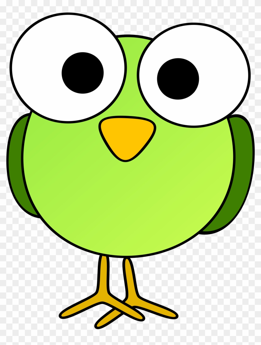Bird Clipart Image Funny Looking Little Cartoon Bird - Funny Cartoon Bird Clipart #603356