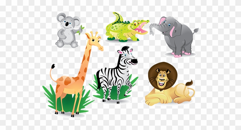 Kid Pictures Of Animals Coloring Photos Pretty Pics - Cartoon Jungle Animals #603362