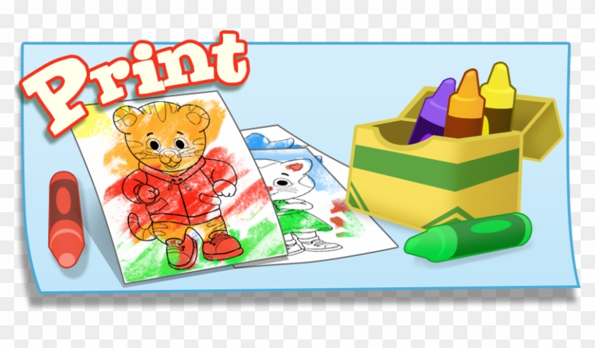 Large Size Of Coloring - Daniel Tiger Coloring Pages #603413