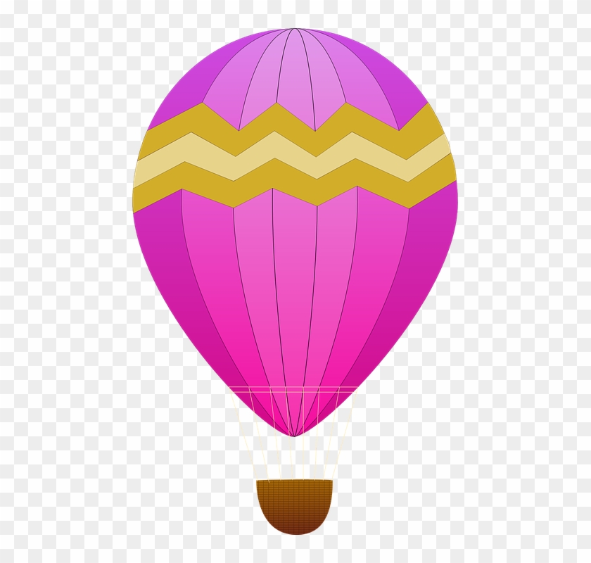 Parachute Clipart Balon Udara - Clip Art Hot Air Balloon #603417
