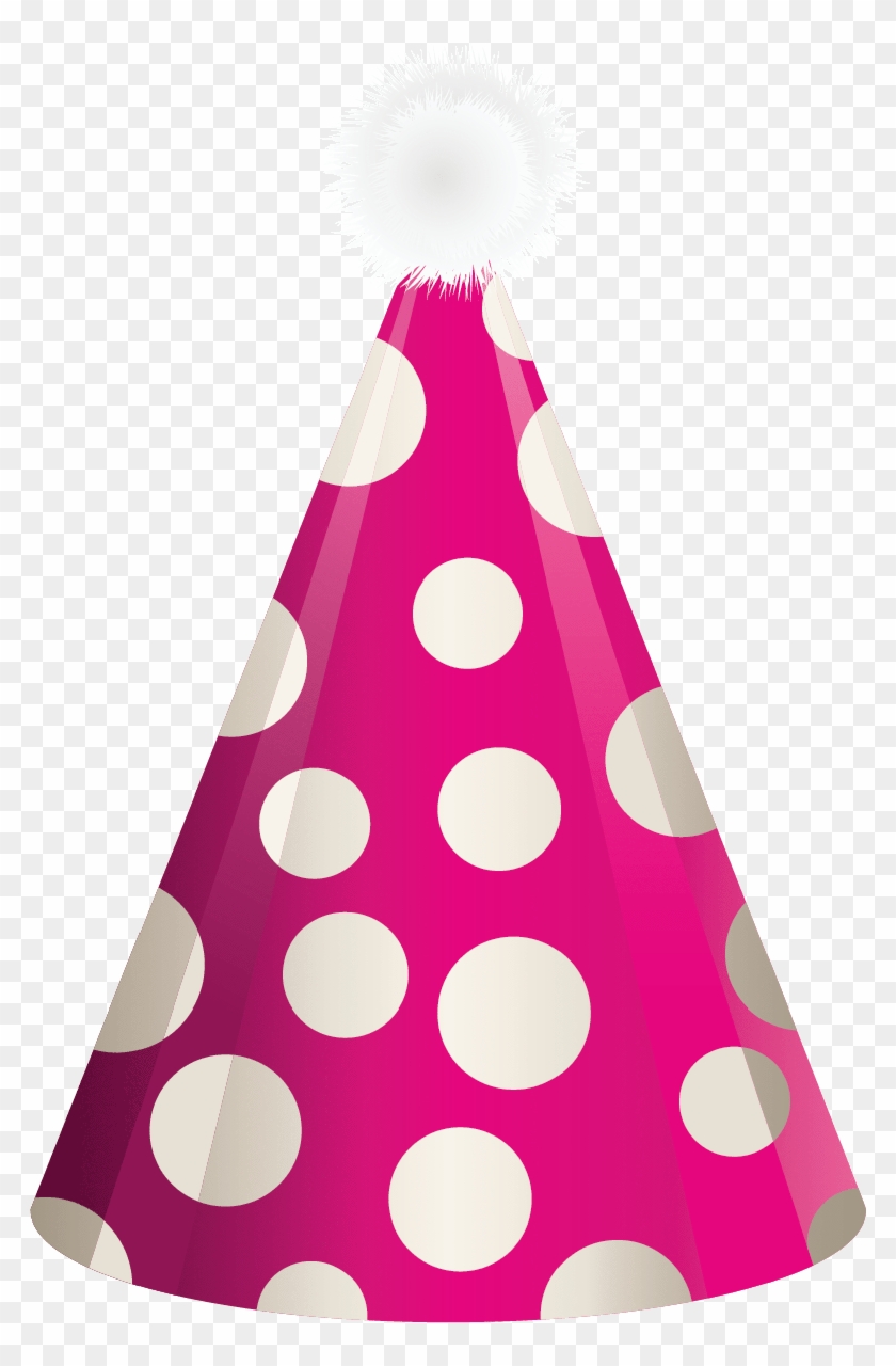 Cap Clipart Pink Hat - Pink Party Hat Png #603462