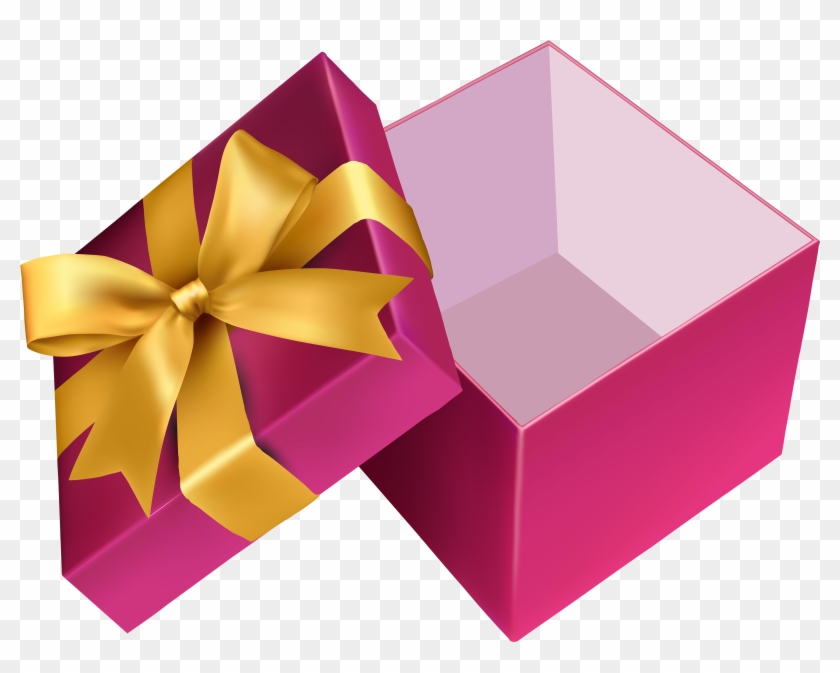 Open Gift Box Clipart #603479