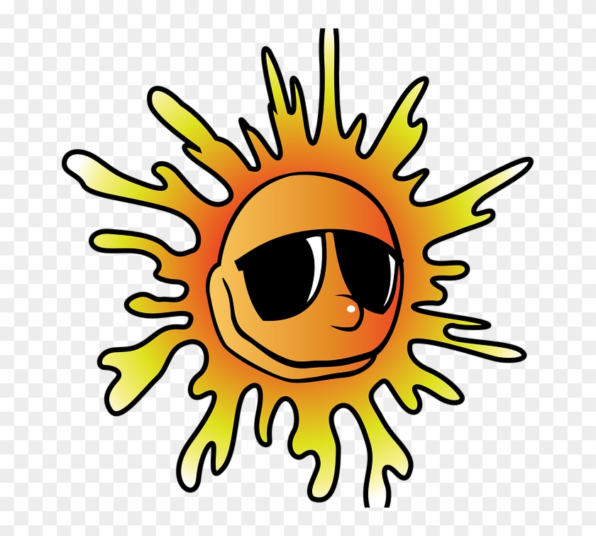 Top 5 Reasons Why Your Ac Broke Down - Sun With Glasses Png #603527