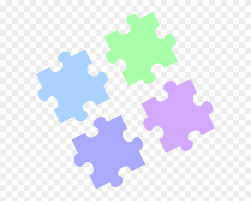 Puzzle Piece Clipart - Puzzle Pieces Clipart Transparent #603558