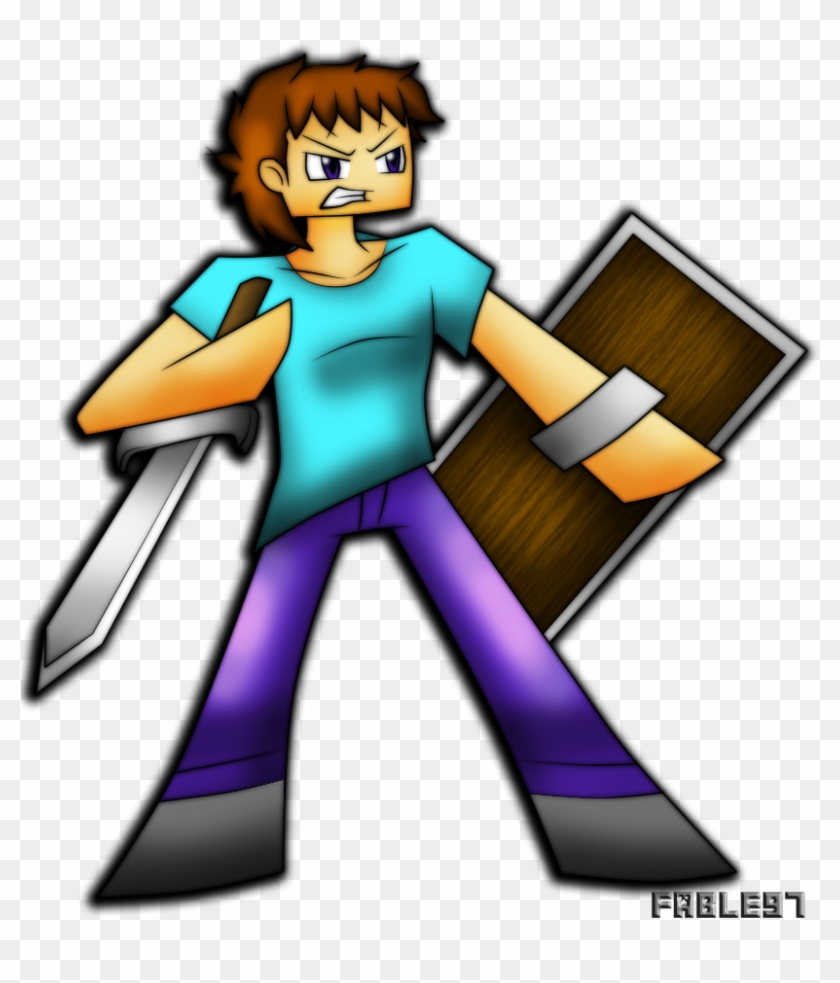 Steve Minecraft By Fable97 Steve Minecraft By Fable97 - Cartoon #603634