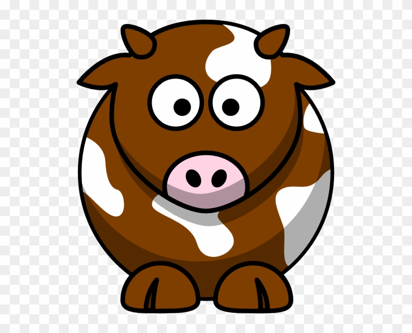 Brown Patch Cow Clip Art - Nk Široki Brijeg #603650