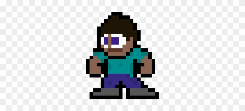 Minecraft Clipart 8 Bit - Giga Man #603672