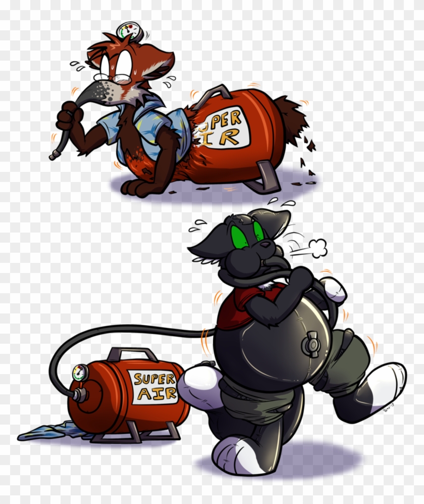 Air Tank Curse By Virmir - Cartoon #603805