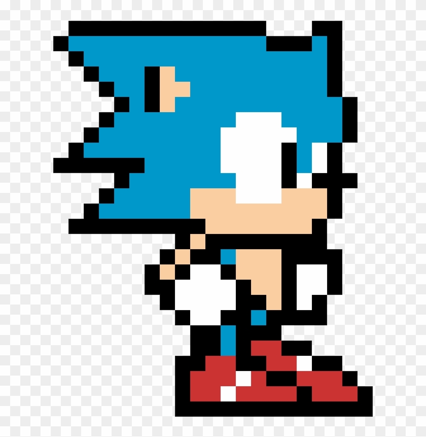 Pixel Art Of Sonic The Hedgehog - Sonic Pocket Adventure Sonic #603971