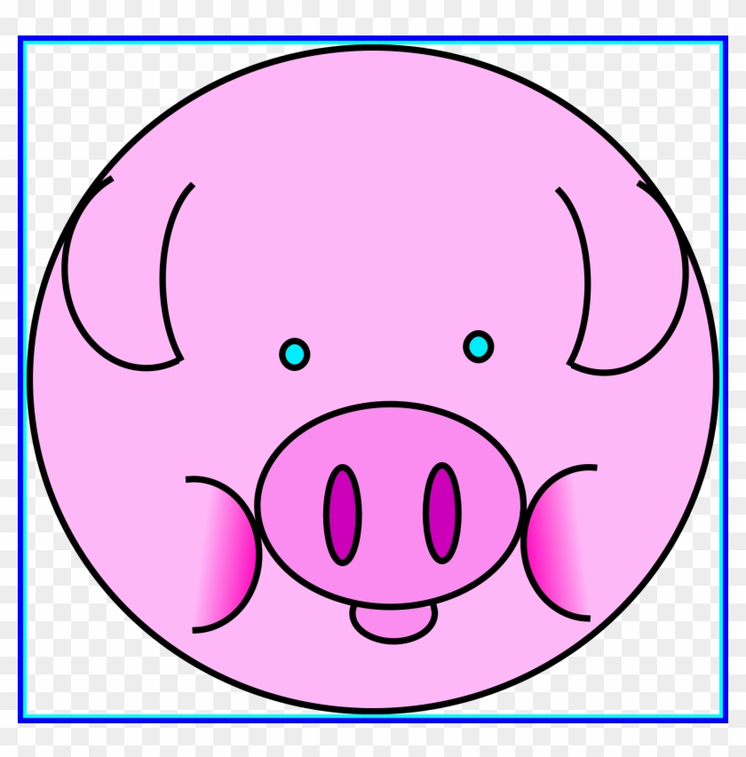 Marvelous Clip Art Zz Pig Clipart Panda For Cute Head - Pig Icon #603984