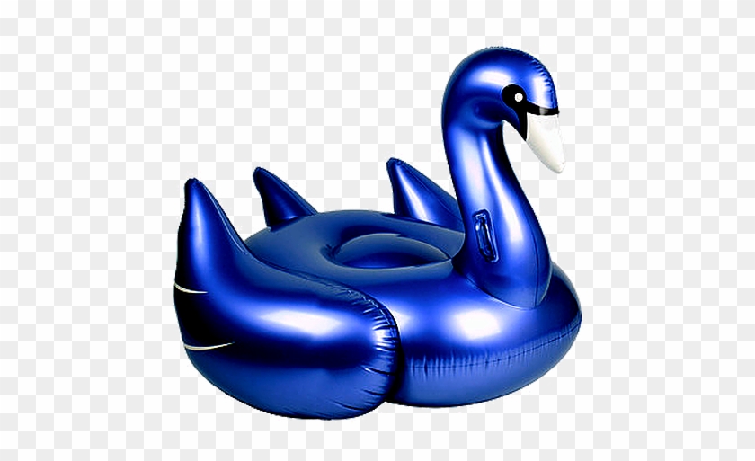 Pickled Swan - Inflatable Gold Swan Pool Float #604004